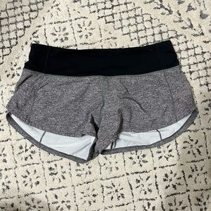 lululemon gray shorts